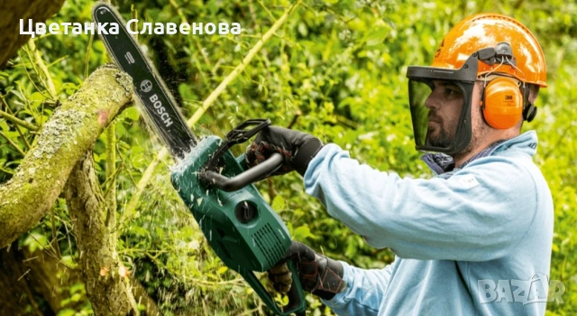 Електрически трион BOSCH UniversalChain 35 1800w,12 m/s, снимка 5 - Други инструменти - 53022953