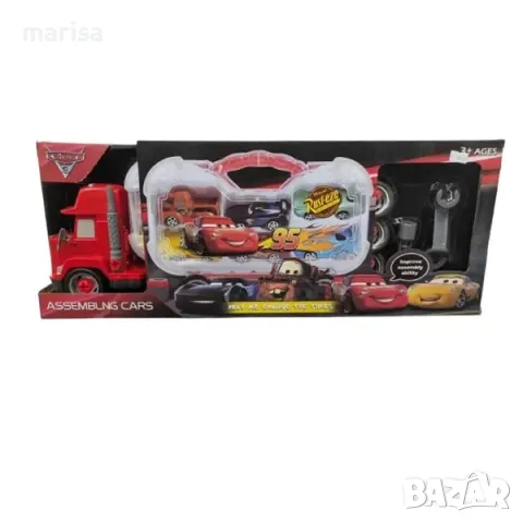 Камион с инструменти, тир Макуин с 6 коли в куфар - 8612, снимка 1