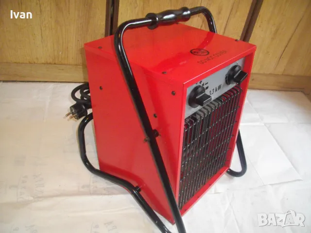 3300 ВАТА ХИПЕРМОЩЕН НЕМСКИ ОРИГИНАЛЕН СТРОИТЕЛЕН ОТОПЛИТЕЛ КАЛОРИФЕР 2010г. CMI 3,3KW ГОЛЯМ 7.5 кг, снимка 9 - Други инструменти - 48140509