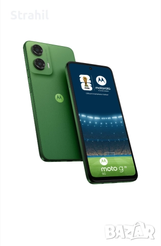 Motorola Moto g35, 128GB, 4GB RAM, 5G, Leaf Green, снимка 3 - Motorola - 52621523