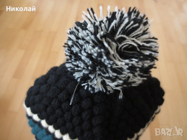 NFL Philadelphia Eagles 47 Women Cuffed Knit Hat with Pom, снимка 4 - Шапки - 44733221