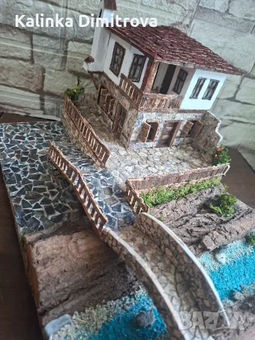 Макет на къща,взаимстван от къща в Златоград.