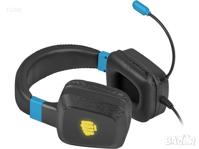 НОВИ! Геймърски слушалки FURY Raptor NFU-1584 с микрофон , снимка 4 - Слушалки за компютър - 42673087