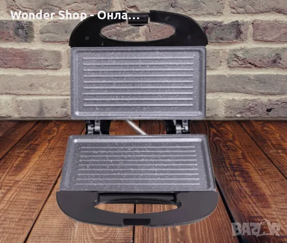 🥪 Тостер-сандвич Rosberg R51442A, 800W – Стилен и функционален 🥪, снимка 3 - Тостери - 48754148