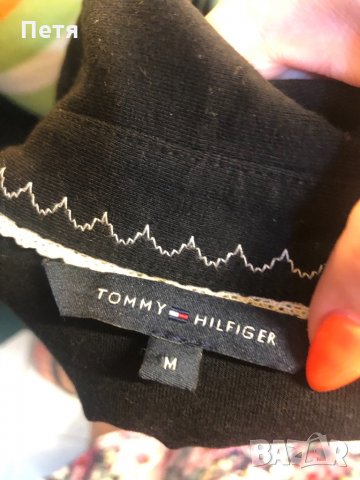 Tommy Hilfiger Дамска черна рокля, снимка 5 - Рокли - 33702138