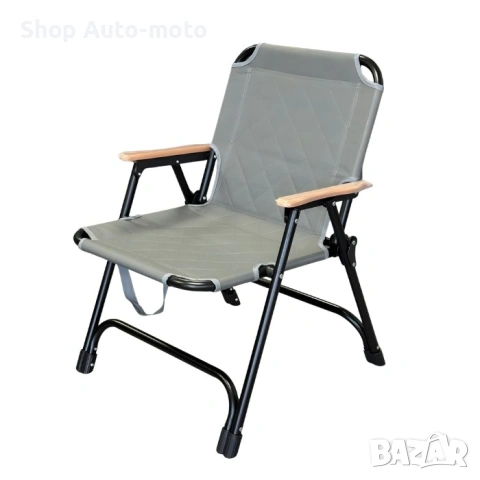 Сгъваем къмпинг стол с метална конструкция