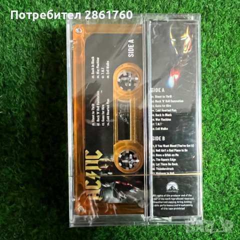 Нови Аудиокасети AC/DC - Iron Man 2, снимка 2 - Аудио касети - 44147939