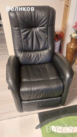 Кожен Електрически Фотьойл 