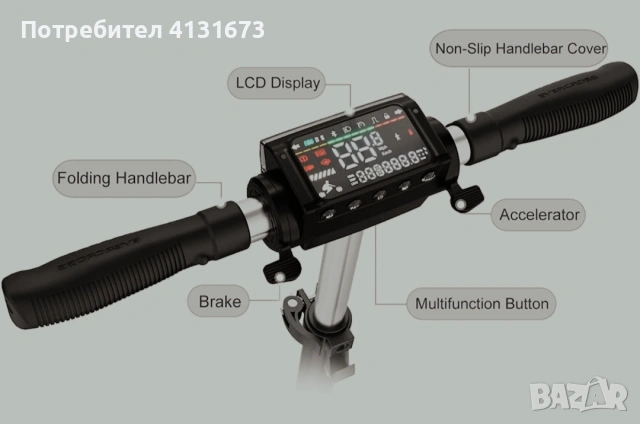 Электрическа тротинетка range 50 km. , снимка 4 - Други - 54192920