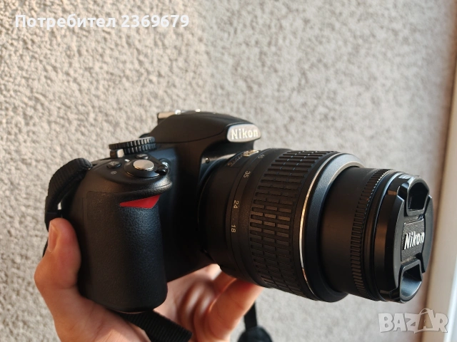 Nikon d3100 dslr + обектив 18-55мм , снимка 2 - Фотоапарати - 53990185