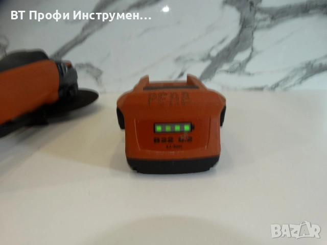Hilti AG 125 - A22 - Акумулаторен ъглошлайф, снимка 7 - Ъглошлайфи - 54337815