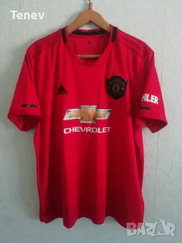 Manchester United Wan-Bissaka 2019/2020 Adidas оригинална юбилейна тениска фланелка Ман Юнайтед 2XL, снимка 2 - Тениски - 49024687