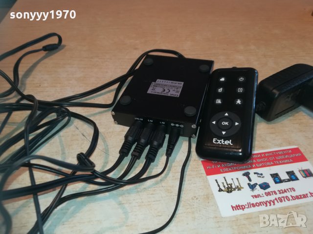 extel svdd 82700 ser.r1 type hvr-900 1802211105, снимка 9 - Плейъри, домашно кино, прожектори - 31860555