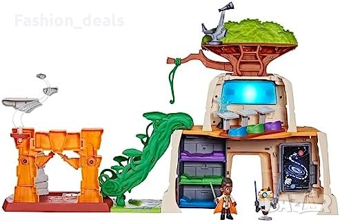 Нов Star Wars Tenoo Jedi Temple 50,8 см висок комплект за игра с екшън фигурки, снимка 10 - Други - 42437955