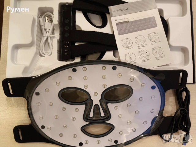 Spectral Mask LED силиконова маска за грижа на кожата на лицето