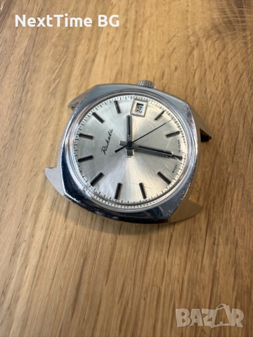 Класически съветски механичен часовник Raketa (Ракета) с дата — СССР, снимка 3 - Мъжки - 55709293