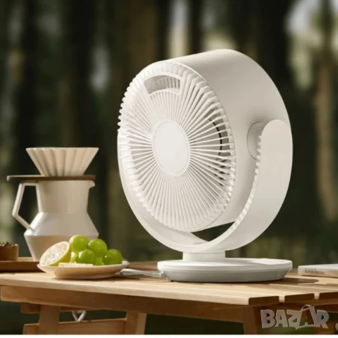 Настолен вентилатор Diplomat DFX-636, 8", 50W, 3D циркулация, 3 скорости, механично управление, снимка 2 - Вентилатори - 50971059