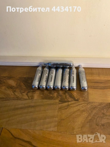 Спешно! CO2 капсули за еърсофт (Airsoft) – 8 броя – Нови