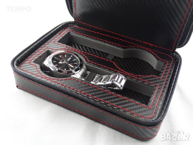 КОЖЕН КАЛЪФ за 4 ЧАСОВНИКА- КАРБОН + ПОДАРЪК, снимка 10 - Други - 48200957