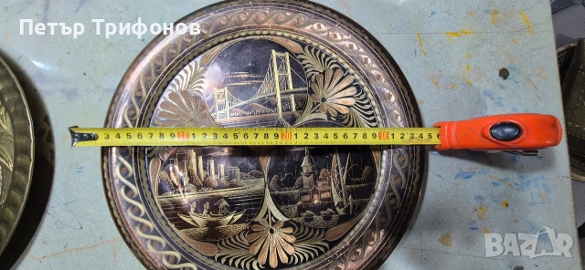 Медни и Месингови апликации , снимка 2 - Антикварни и старинни предмети - 52872445