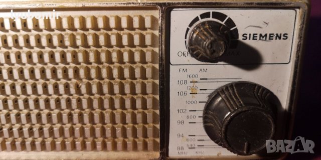 Siemens портативно радио. , снимка 3 - Ресийвъри, усилватели, смесителни пултове - 37011165