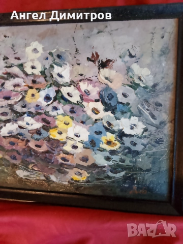 Дора Бонева маслена картина платно , снимка 3 - Картини - 51525873