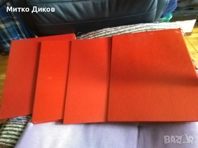 Папки естествена кожа нови от соца на ГДР различни видове 4 броя 315х223мм, снимка 7 - Антикварни и старинни предмети - 39921869