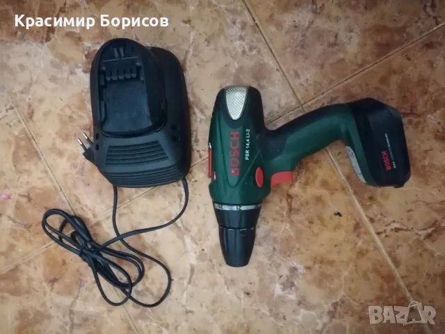 Винтоверт Bosch psr 14. 4 li-2, снимка 3 - Винтоверти - 48459904