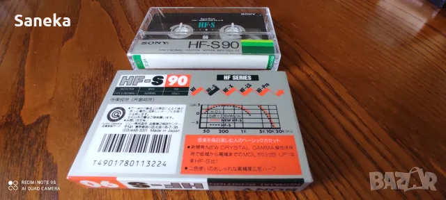 SONY HF-S 90, снимка 2 - Аудио касети - 49902092