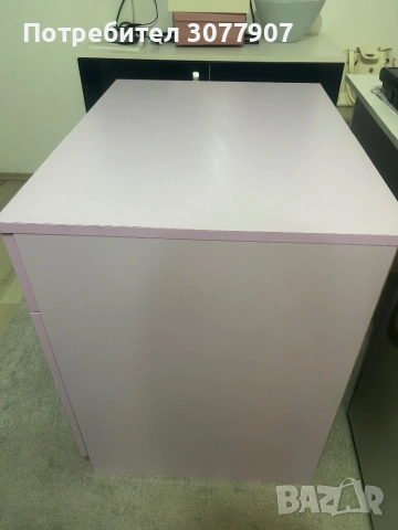 Бюро в лилав цвят, снимка 9 - Бюра - 54314021