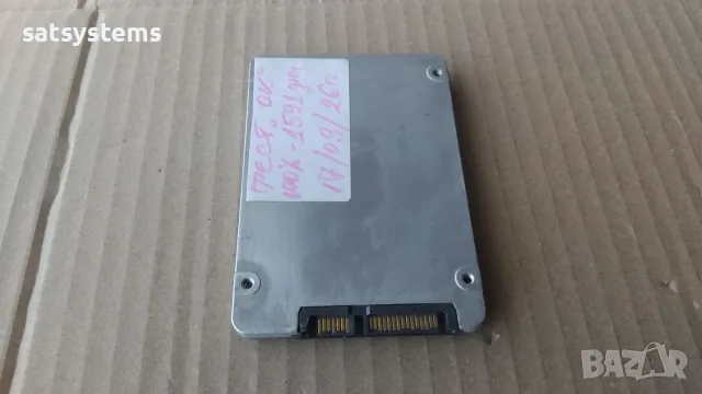 SSD Intel SSDSC2CW120A3 120GB SATA 6.0Gb/s, снимка 4 - Твърди дискове - 56169311