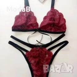 Секси дантелен комплект Jacky, снимка 3 - Бельо - 48286632