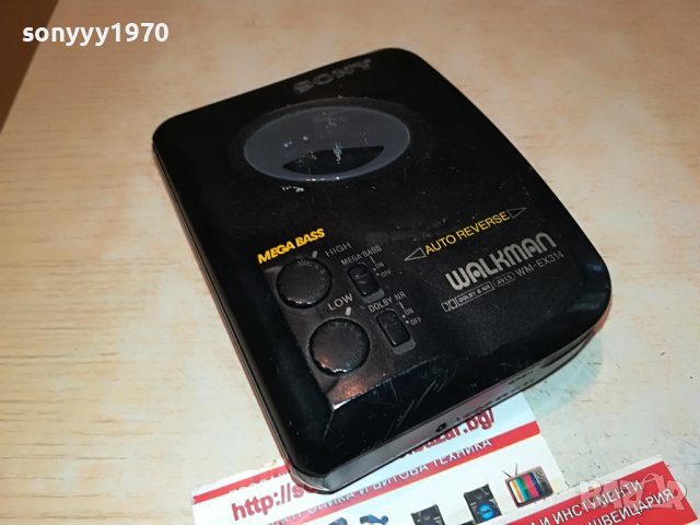 SONY WM-EX314 WALKMAN-ВНОС GERMANY 0808221729