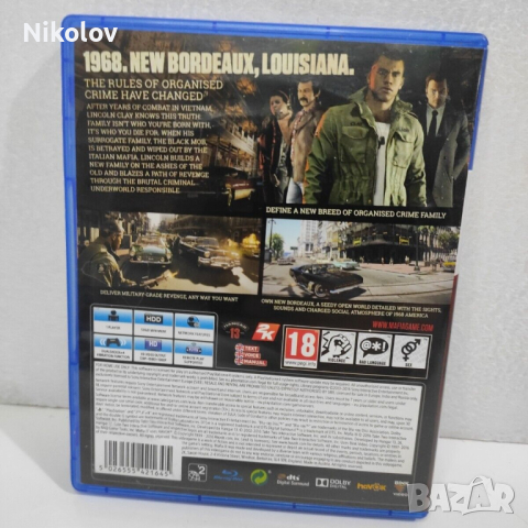 Mafia III Mafia 3 PS4 (Съвместима с PS5), снимка 5 - Игри за PlayStation - 44642995