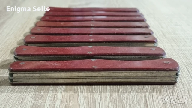 Старо сгъваемо джобно ножче от СССР, 70-те години, снимка 3 - Ножове - 51183409