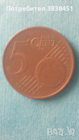 5 Euro Cent 2005 г.Австрии, снимка 1 - Нумизматика и бонистика - 42745557