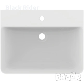 Мивка керамична IDEAL STANDARD Cube Connect къса проекция 55см , снимка 2 - Мивки - 53135233