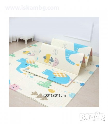 ДВУЛИЦЕВА ДЕТСКА ПОСТЕЛКА ЗА ИГРА С РАЗМЕРИ 2 Х 1.8 М. - код 2804, снимка 9 - Други - 33917190