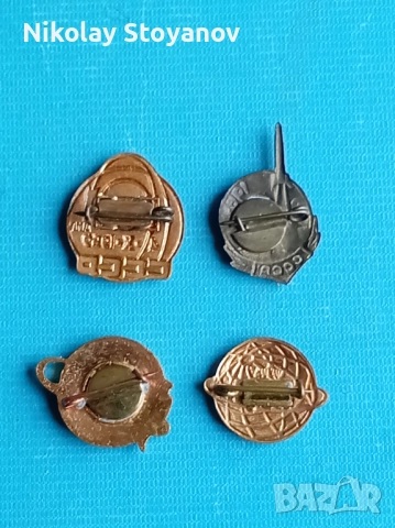 Значки СССР - Космос, снимка 2 - Колекции - 52948874