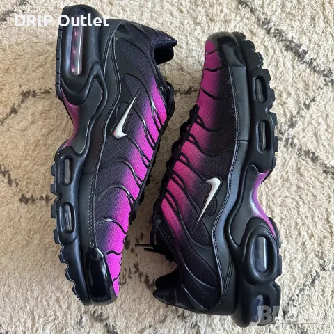 !ПРОМО! Nike Air Max Plus 'TN' | Black/Pink | + КУТИЯ, снимка 3 - Маратонки - 56216113