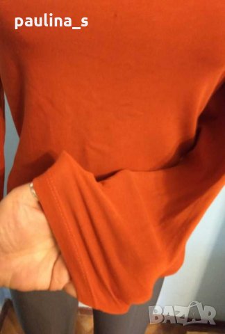 Два броя / Еластична маркова блуза "DIDI" и "zabaione" / универсален размер , снимка 6 - Блузи с дълъг ръкав и пуловери - 30400051