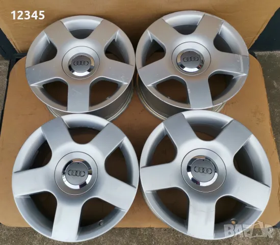 16’’5x112 originalni za audi 16”5х112 оригинални за ауди-№196, снимка 1 - Гуми и джанти - 47303720