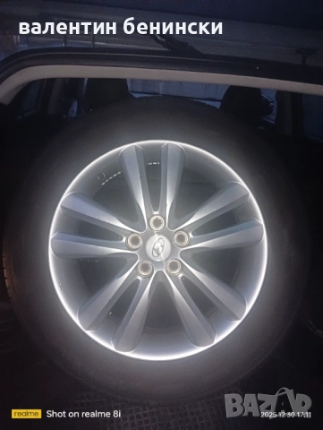 Джанта с гума 18 цола ix35, снимка 4 - Гуми и джанти - 54357258