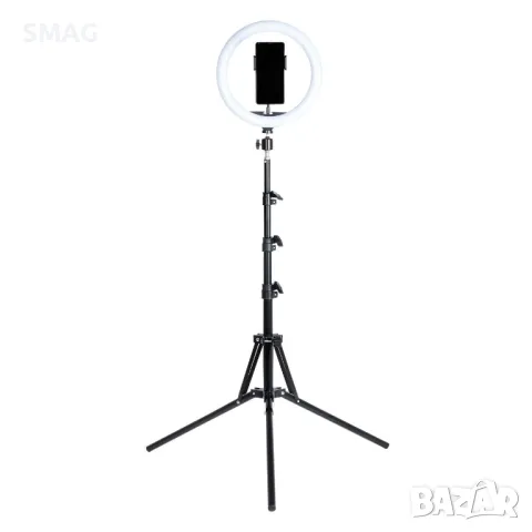 Луксозен комплект пръстеновидна светлина със статив и аксесоари S_1204601, снимка 5 - Селфи стикове, аксесоари - 48655823