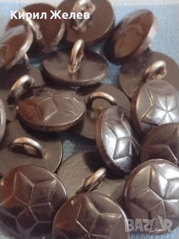 Лот копчета от униформа ЗВЕЗДА 20 броя за КОЛЕКЦИЯ ДЕКОРАЦИЯ 28043, снимка 2 - Колекции - 44791791