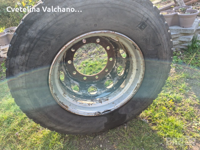 Гума с джанта за ДАФ XF, влекач