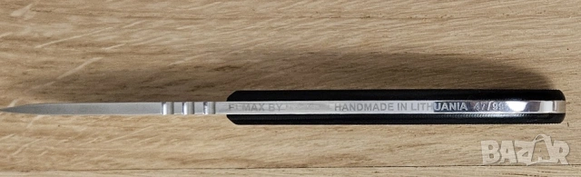 Нож TRC стомана Elmax limited edition ръчно правен лимитирана серия НОВ, снимка 6 - Ножове - 53344897