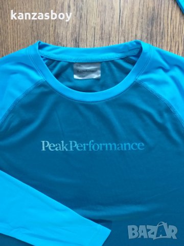 Peak performance - страхотна дамска блуза КАТО НОВА, снимка 1 - Блузи с дълъг ръкав и пуловери - 31763153
