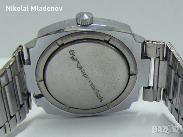 Съветски Полет/POLJOT Мъжки ръчен часовник, работещ! С дата, снимка 11 - Мъжки - 53180454