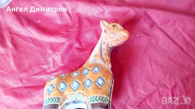 Красив порцеланов жираф, снимка 6 - Антикварни и старинни предмети - 37865298